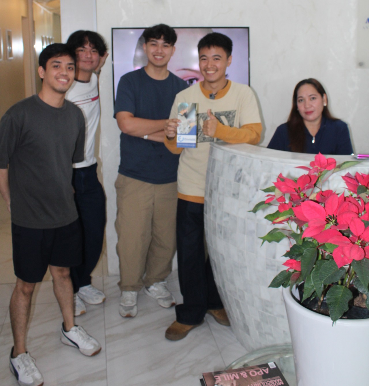 Enviabl team collaborating on clinic software solutions